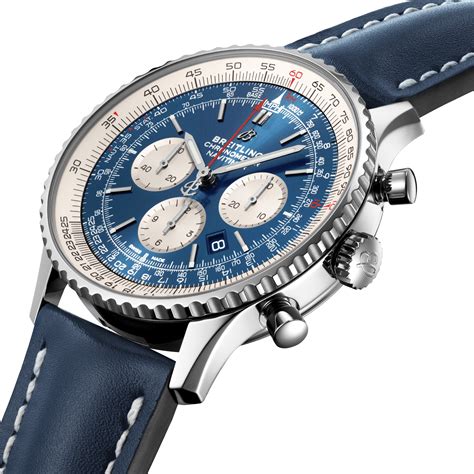 breitling navitimer 01 46 blue|breitling navitimer 46 review.